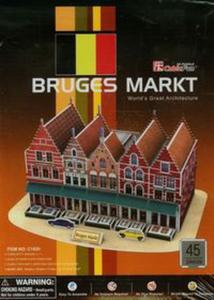 Puzzle 3D Rynek w Brugii - 2857704120