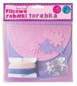 Filcowe robtki Torebka maa rowo-fioletowa - 2857704533