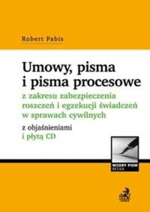 Umowy, pisma i pisma procesowe z zakresu zabezpieczenia roszcze i egzekucji wiadcze w sprawach cywilnych - 2857704778