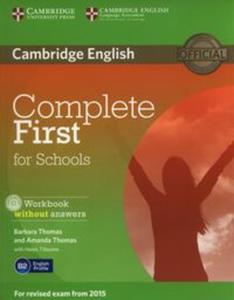 Complete First for Schools Workbook without Answers + CD - 2857704826