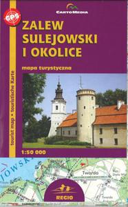 Mapa turystyczna. Zalew Sulejowski i okolice - 2825660916