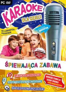 Karaoke Dla Dzieci: piewajca Zabawa - z mikrofonem - 2857705627