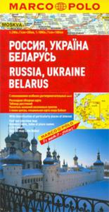 Rosja, Ukraina, Biaoru - Mapa drogowa