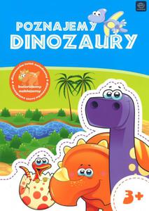 KOLOROWANKA A4 Z NAKLEJKAMI "DINOZAURY" INTERDRUK - 2857708044