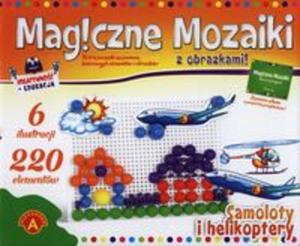 Magiczne mozaiki z obrazkami Samoloty i helikoptery - 2857710032