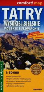 Tatry Wysokie i Bielskie Polskie i Sowackie mapa turystyczna - 2857710066