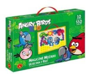 MAGICZNE MOZAIKI 550 UCIECZKA Z RIO - ANGRY BIRDS RIO - 2857710721