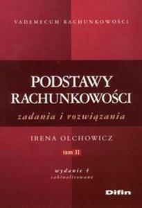 Podstawy rachunkowoci zadania i rozwizania t.2