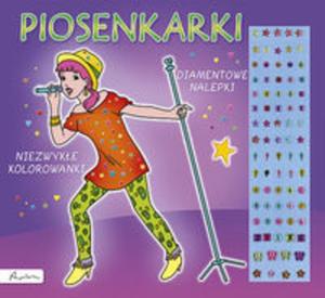 Piosenkarki Niezwyke kolorowanki Diamentowe nalepki - 2857711895