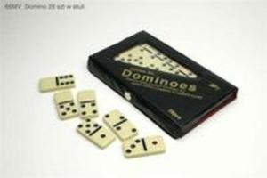 Domino czarne 28 sztuk w etui - 2857712173