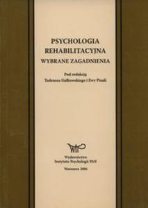 Psychologia rehabilitacyjna - 2857712563