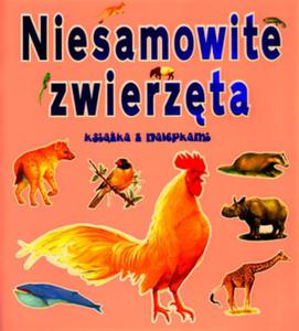 Niesamowite zwierzta Ksika z nalepkami