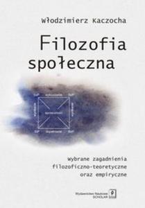 Filozofia spoeczna - 2857713459