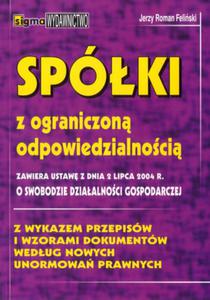 SPӣKI z ograniczon odpowiedzialnoci - 2857714490