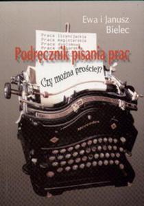 Podrcznik pisania prac albo technika pisania po polsku - 2857714586