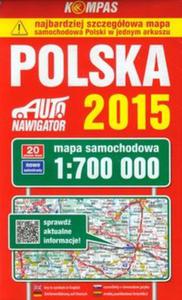 Polska Mapa samochodowa 1:700 000 - 2857714984