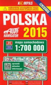 Polska Mapa samochodowa 1:700 000 - 2857714985