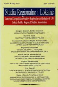 Studia Regionalne i Lokalne 4/2014 - 2857715170
