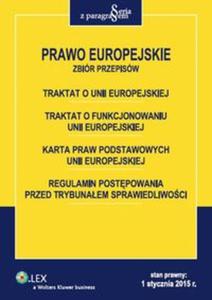 Prawo Europejskie Zbir przepisw - 2857715662