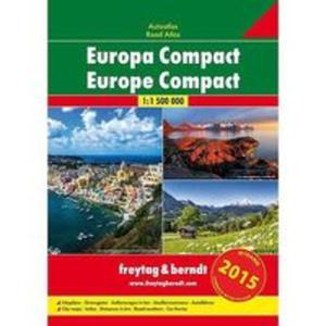 Europa atlas kompaktowy 1:1 500 000 Freytag & Berndt - 2857716348