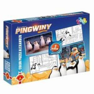 Puzzle Pingwiny Z Madagaskaru 2 x 48 - 2857716949