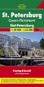 Sankt Petersburg mapa 1:20 000 F&B - 2857717004