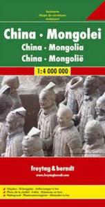 Chiny, Mongolia 1:4 000 000 F&B - 2857717017