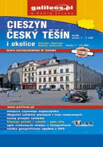 CIESZYN I OKOLICE MAPA PLAN 9788361829539 - 2857717045