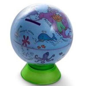 Baby Bank globus skarbonka 11 cm - 2857717309