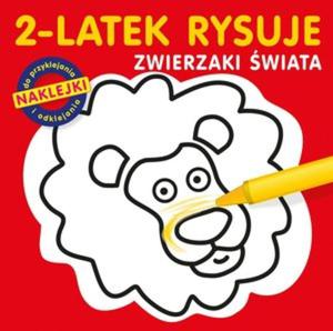 ZWIERZAKI WIATA 2-LATEK RYSUJE BR MUZA 9788377589007 - 2857717416