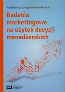 Badania marketingowe na uytek decyzji menederskich - 2857717652