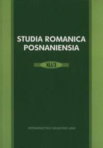 Studia Romanica Posnaniensia 41/3 - 2857718601