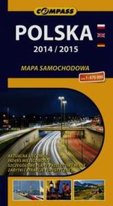 Polska 2014/2015 mapa samochodowa - 2857718655