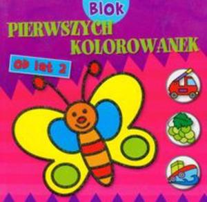 Blok pierwszych kolorowanek. Od lat 2. Motyl - 2857719462