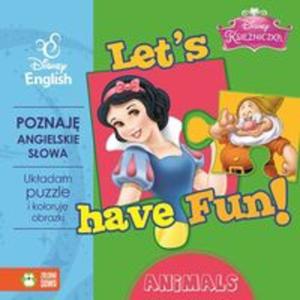 LETS HAVE FUN ANIMALS Z PUZZLAMI /KARTON ZIELONA SOWA 9788379830985 - 2857720400