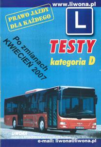 Prawo jazdy dla kadego - testy. Kategoria D - 2825661967