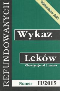 Wykaz Lekw Refundowanych II/2015 - 2857722566