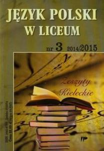 Jzyk polski w liceum nr 3 2014/2015 - 2857722580