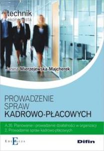 Prowadzenie spraw kadrowo-pacowych A.35.2 - 2857723685