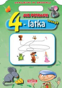 Ju potrafi. Zeszyt 4-latka - 2857724131