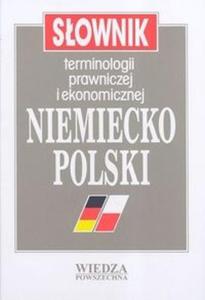 Sownik terminologii prawniczej i ekonomicznej niemiecko-polski - 2825662133