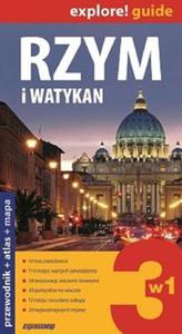 Rzym i Watykan 3w1, przewodnik+atlas+mapa, wyd.4 - 2857724778