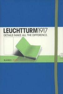 Notes Medium Leuchtturm1917 gadki Bicolore lazurowo - limonkowy - 2857724861