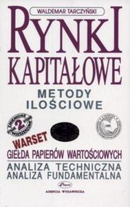 Rynki kapitaowe cz.I. Metody ilociowe - 2825662170