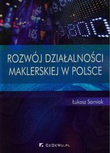 Rozwj dziaalnoci maklerskiej w Polsce - 2857724988