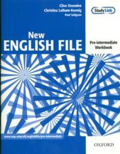 New English File Pre-Intermediate Workbook without key + CD - 2857725159