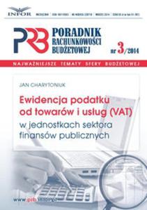 Ewidencja podatku od towarw i usug(vat) w jednostkach sektora finansw publicznych - 2857725522