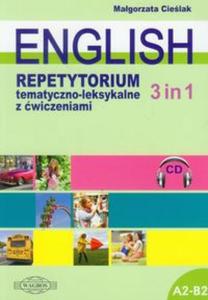 English 3 in 1. Repetytorium tematyczno-leksykalne z wiczeniami + CD - 2857725817