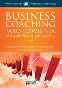 Business Coaching jako dwignia rozwoju przedsibiorczoci - 2857725992