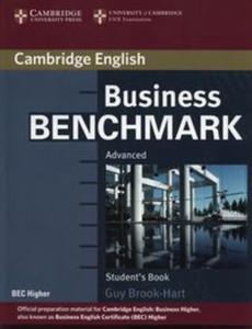 Business Benchmark Advanced Student's Book BEC Higher - 2857726195